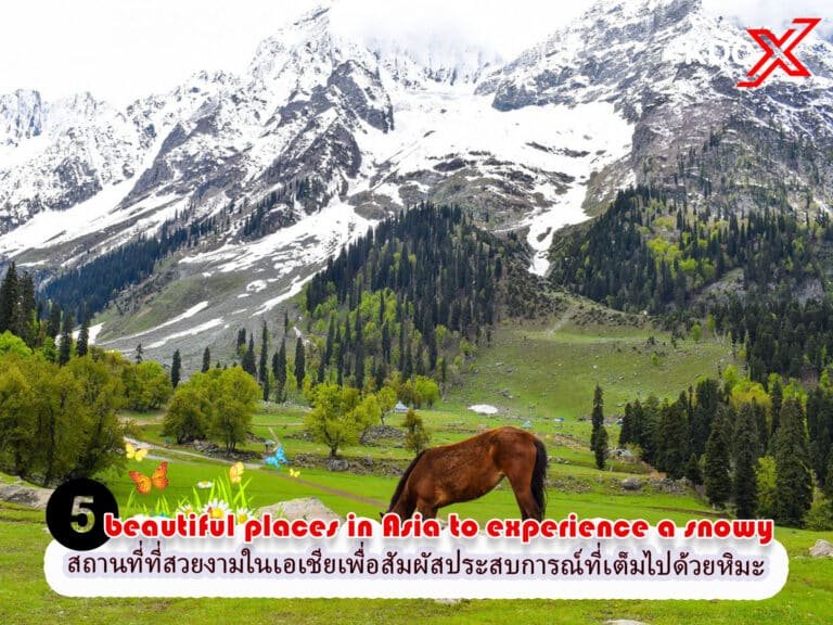 สถานที่ที่สวยงามที่สุดในเอเชียเพื่อสัมผัสประสบการณ์คริสต์มาสที่เต็มไปด้วยหิมะ