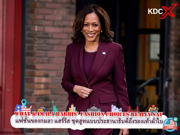 การเลือกแฟชั่นของกมลา แฮร์ริส บอกอะไรเราได้บ้าง ตั้งแต่ชุดสูทแบบประธานาธิบดีไปจนถึงรองเท้าผ้าใบ Converse สุดชิค รวมถึงหน้าปก Vogue เป็นที่ถกเถียง