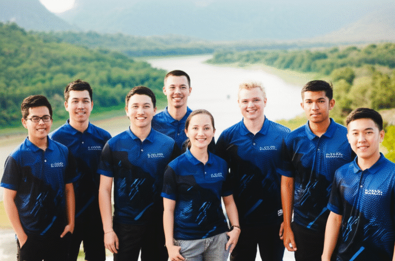 รับผลิตเสื้อพิมพ์ลายกาญจนบุรี โดยโรงงาน KDC SPORT