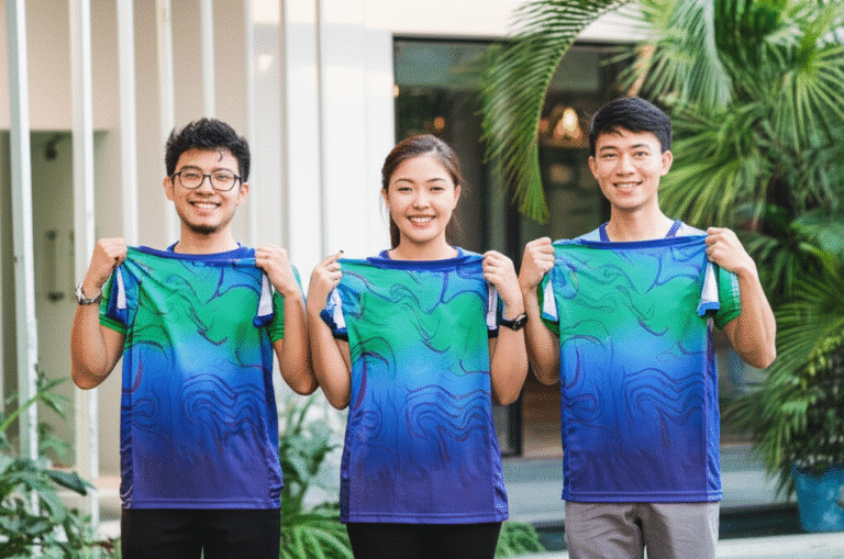 รับผลิตเสื้อพิมพ์ลายชัยนาท โดยโรงงาน KDC SPORT