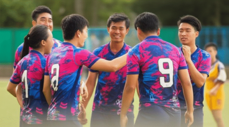 รับผลิตเสื้อพิมพ์ลายนครสวรรค์ โดยโรงงาน KDC SPORT