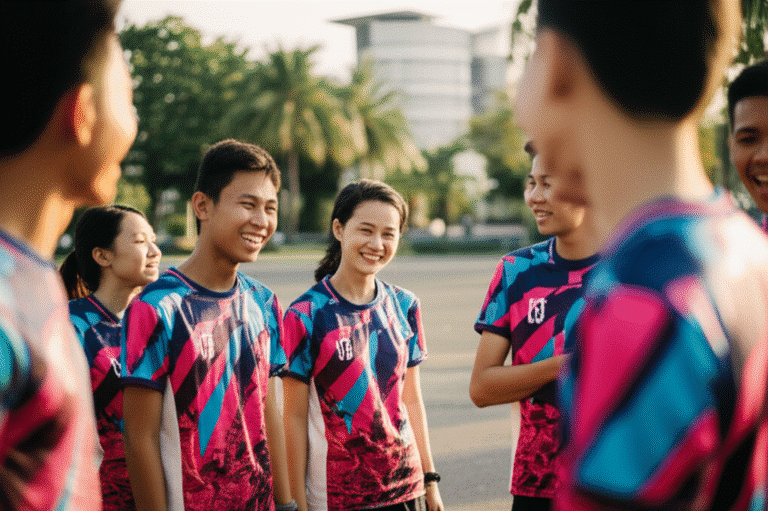 รับผลิตเสื้อพิมพ์ลายนราธิวาส โดยโรงงาน KDC SPORT