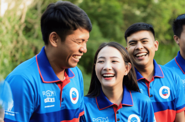 รับผลิตเสื้อพิมพ์ลายปทุมธานี โดยโรงงาน KDC SPORT