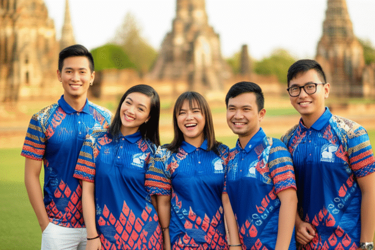 รับผลิตเสื้อพิมพ์ลายพระนครศรีอยุธยา โดยโรงงาน KDC SPORT