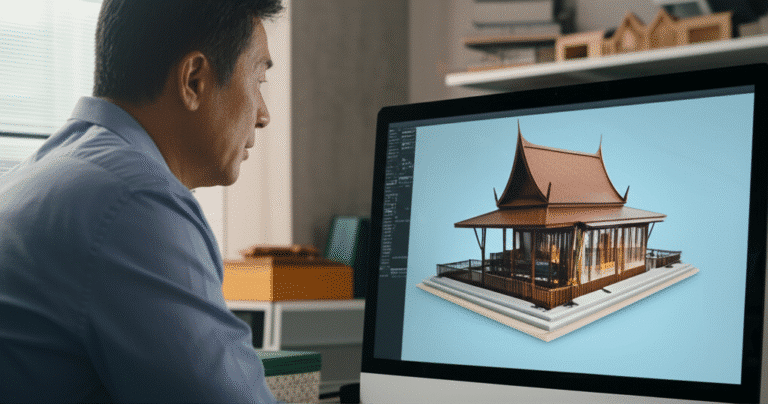 สถาปนิกอึ้ง! AI ‘เรือนไทย’ ออกแบบบ้านใน 1 นาที
