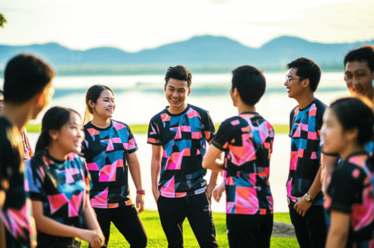 รับผลิตเสื้อพิมพ์ลายพะเยา โดยโรงงาน KDC SPORT