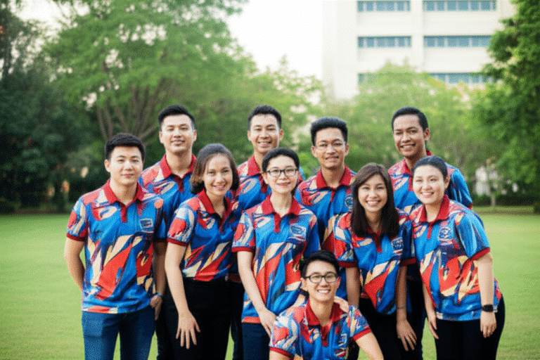 รับผลิตเสื้อพิมพ์ลายศรีสะเกษ โดยโรงงาน KDC SPORT