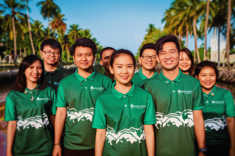 รับผลิตเสื้อพิมพ์ลายสมุทรสงคราม โดยโรงงาน KDC SPORT