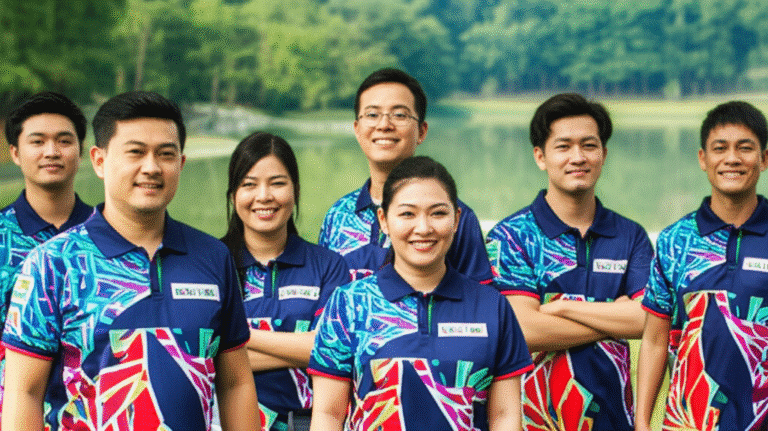 รับผลิตเสื้อพิมพ์ลายสระแก้ว โดยโรงงาน KDC SPORT