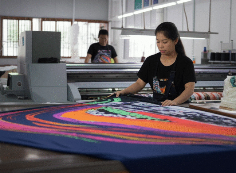 รับผลิตเสื้อพิมพ์ลายสิงห์บุรี โดยโรงงาน KDC SPORT