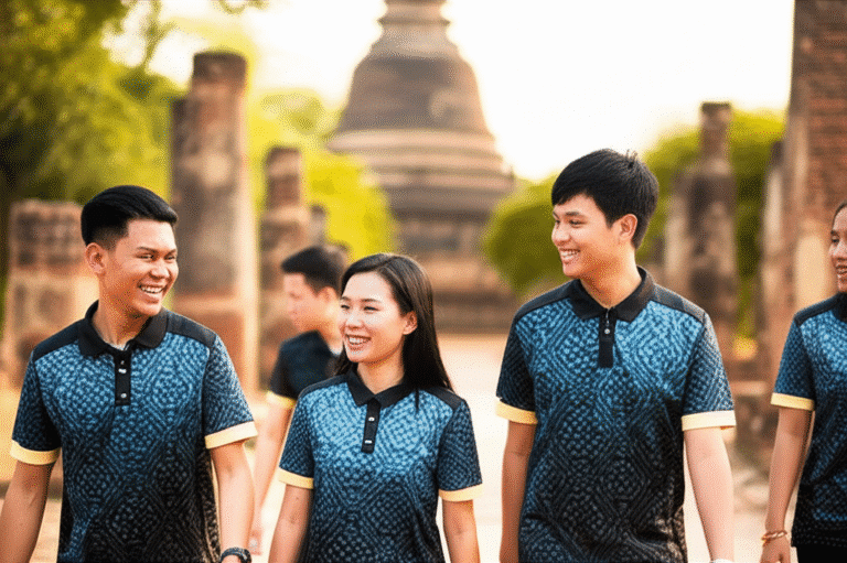 รับผลิตเสื้อพิมพ์ลายสุโขทัย โดยโรงงาน KDC SPORT