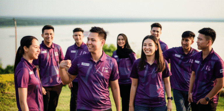 รับผลิตเสื้อพิมพ์ลายหนองคาย โดยโรงงาน KDC SPORT