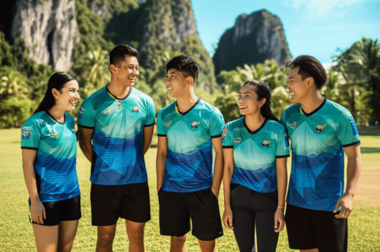 รับผลิตเสื้อพิมพ์ลายสตูล โดยโรงงาน KDC SPORT