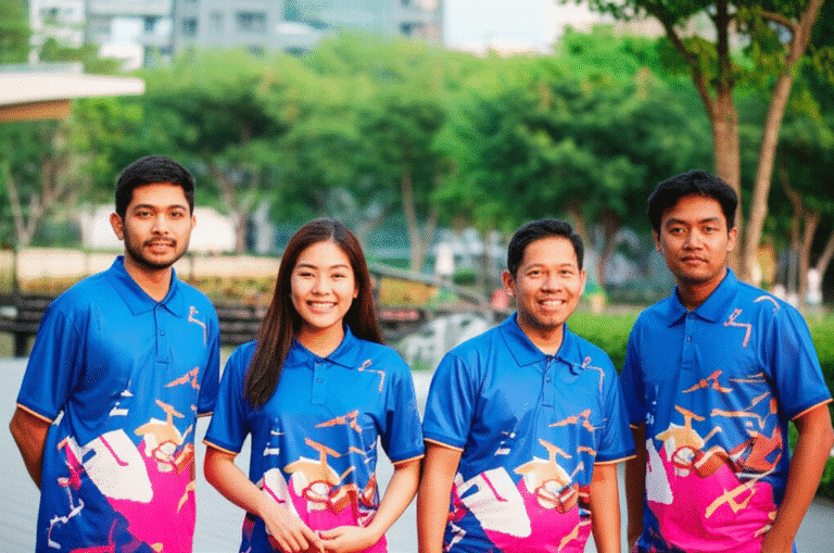 รับผลิตเสื้อพิมพ์ลายสุพรรณบุรี โดยโรงงาน KDC SPORT