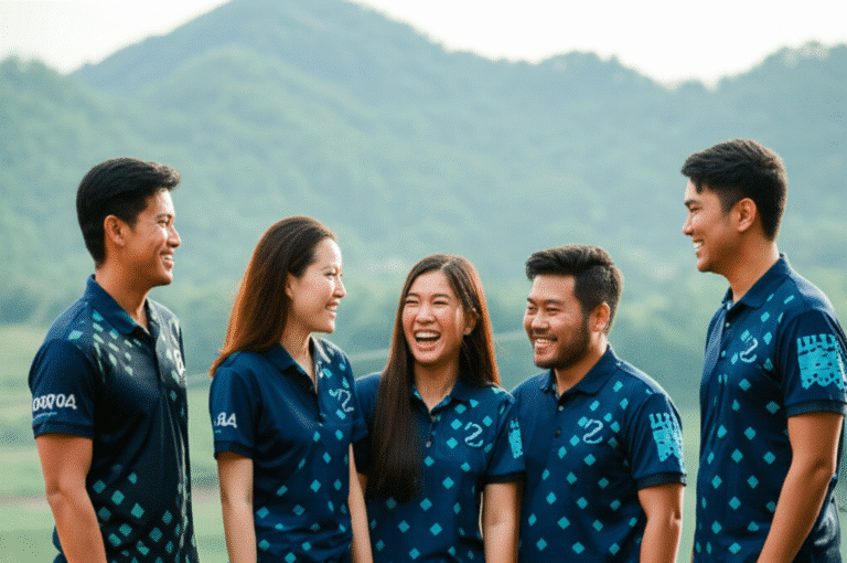 รับผลิตเสื้อพิมพ์ลาย กาญจนบุรี โดยโรงงาน KDC SPORT