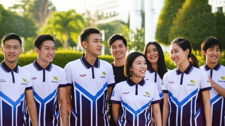 รับผลิตเสื้อพิมพ์ลาย กาฬสินธุ์ โดยโรงงาน KDC SPORT
