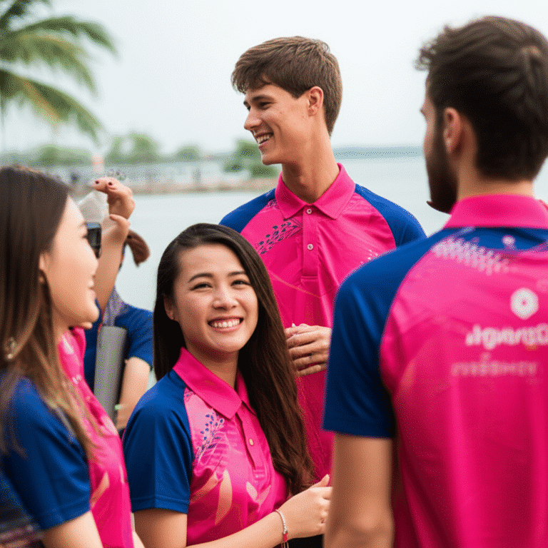 รับผลิตเสื้อพิมพ์ลาย ชลบุรี โดยโรงงาน KDC SPORT