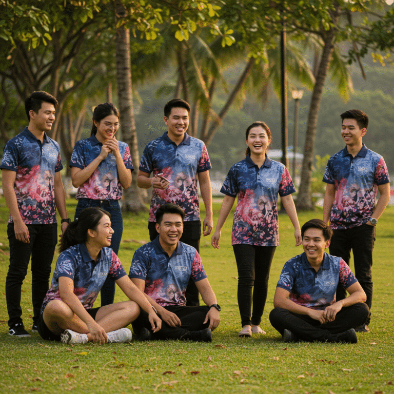 รับผลิตเสื้อพิมพ์ลาย ตรัง โดยโรงงาน KDC SPORT