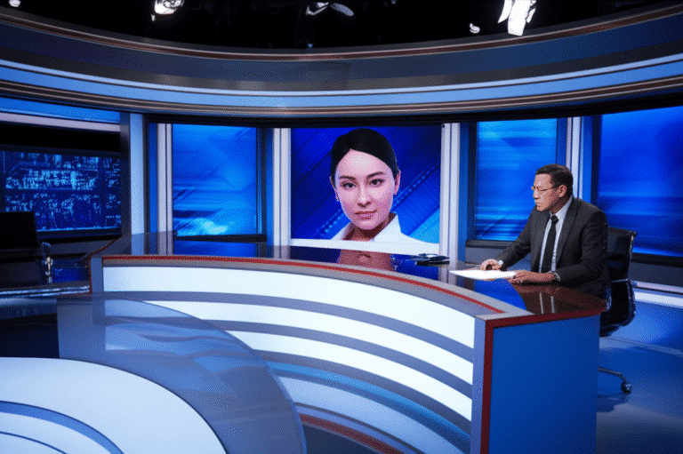 ทีวีช่องดังใช้ผู้ประกาศข่าว AI! คนจริงเตรียมตกงาน?