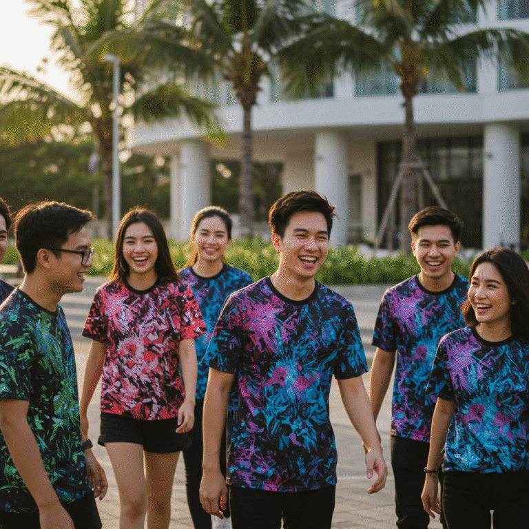 รับผลิตเสื้อพิมพ์ลาย นครศรีธรรมราช โดยโรงงาน KDC SPORT