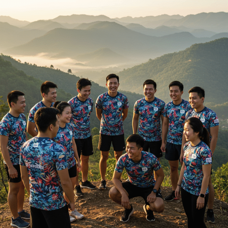 รับผลิตเสื้อพิมพ์ลาย น่าน โดยโรงงาน KDC SPORT