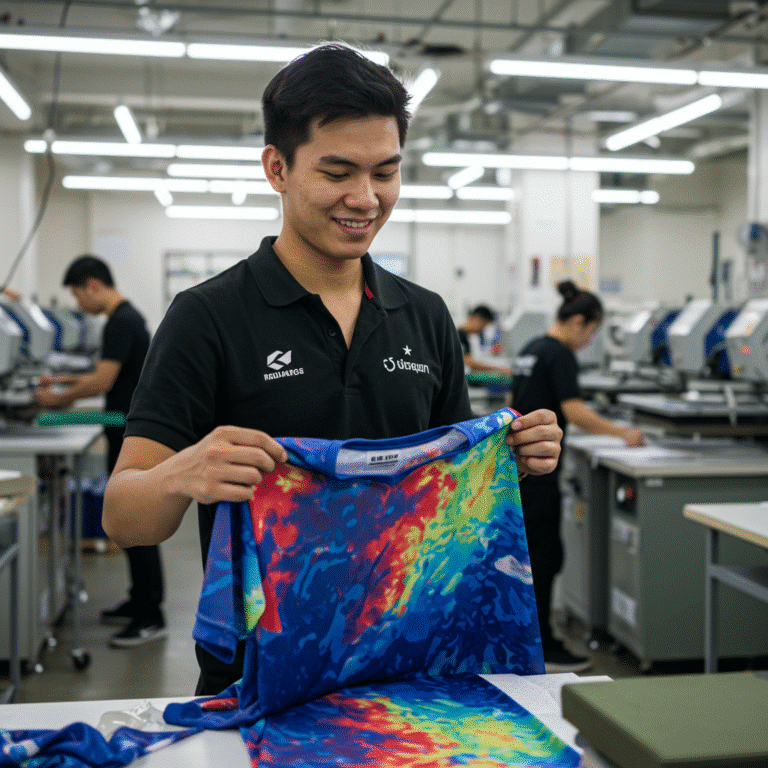 รับผลิตเสื้อพิมพ์ลาย ปัตตานี โดยโรงงาน KDC SPORT