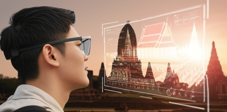 เที่ยวทิพย์จบแล้ว! สวมแว่น AR เห็นกรุงเก่ารุ่งเรือง