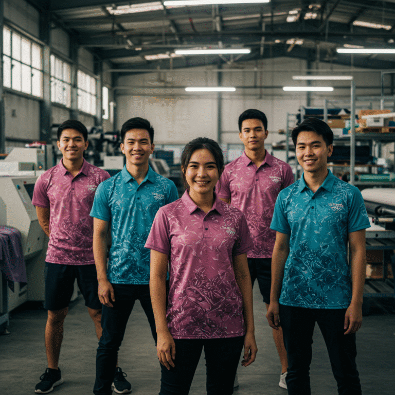 รับผลิตเสื้อพิมพ์ลาย พัทลุง โดยโรงงาน KDC SPORT
