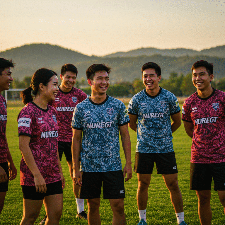 รับผลิตเสื้อพิมพ์ลาย แพร่ โดยโรงงาน KDC SPORT