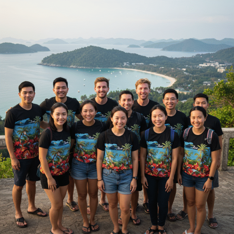 รับผลิตเสื้อพิมพ์ลาย ภูเก็ต โดยโรงงาน KDC SPORT