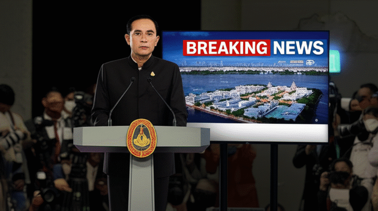 รัฐประกาศแผนย้ายเมืองหลวง หนี กทม. จมบาดาล