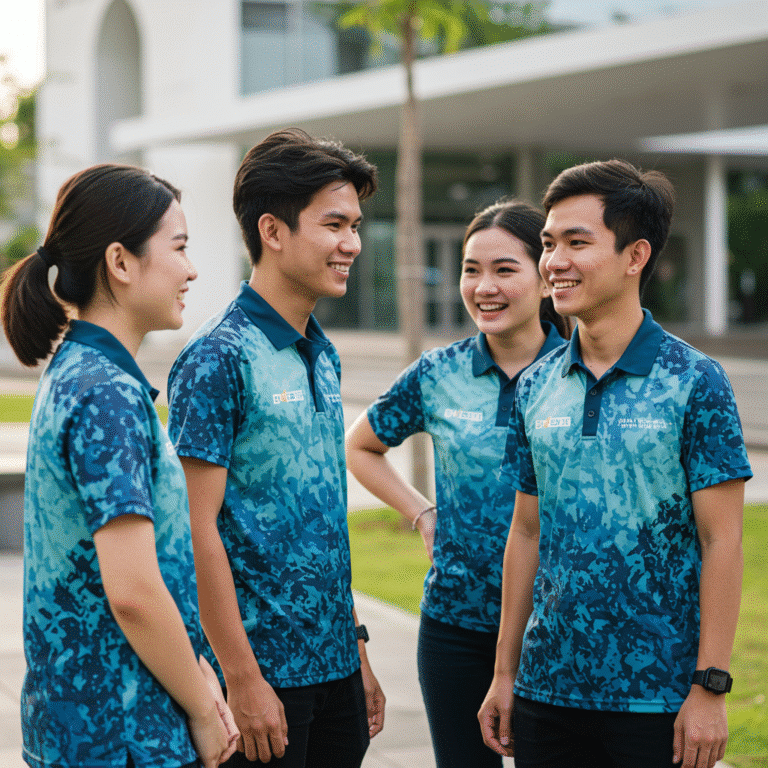 รับผลิตเสื้อพิมพ์ลาย สระบุรี โดยโรงงาน KDC SPORT