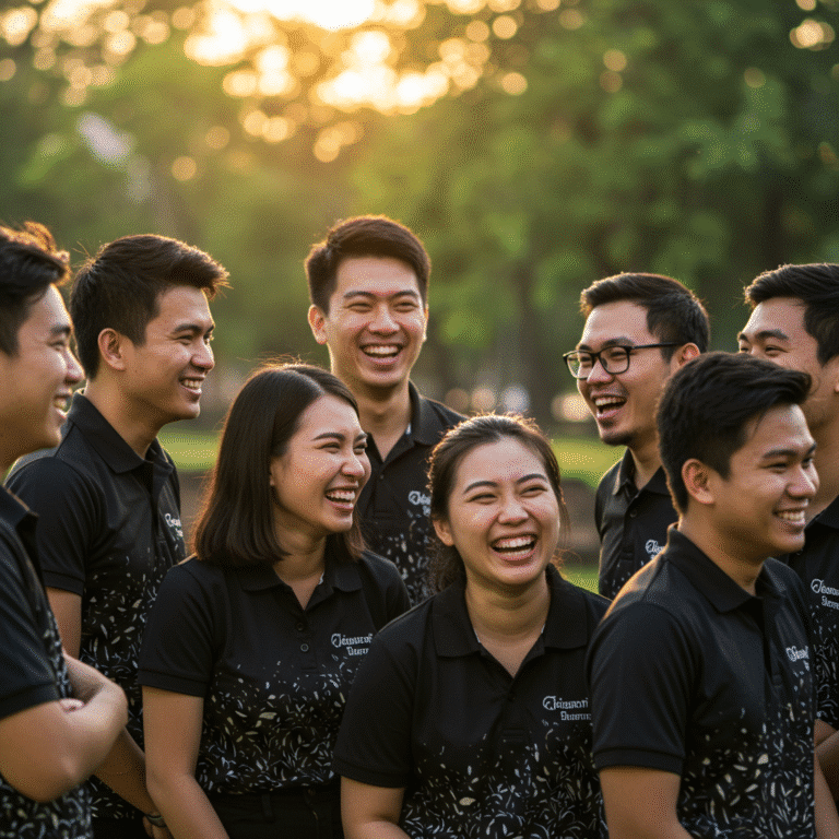 รับผลิตเสื้อพิมพ์ลาย สุโขทัย โดยโรงงาน KDC SPORT