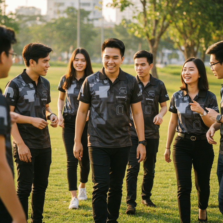 รับผลิตเสื้อพิมพ์ลาย อุดรธานี โดยโรงงาน KDC SPORT