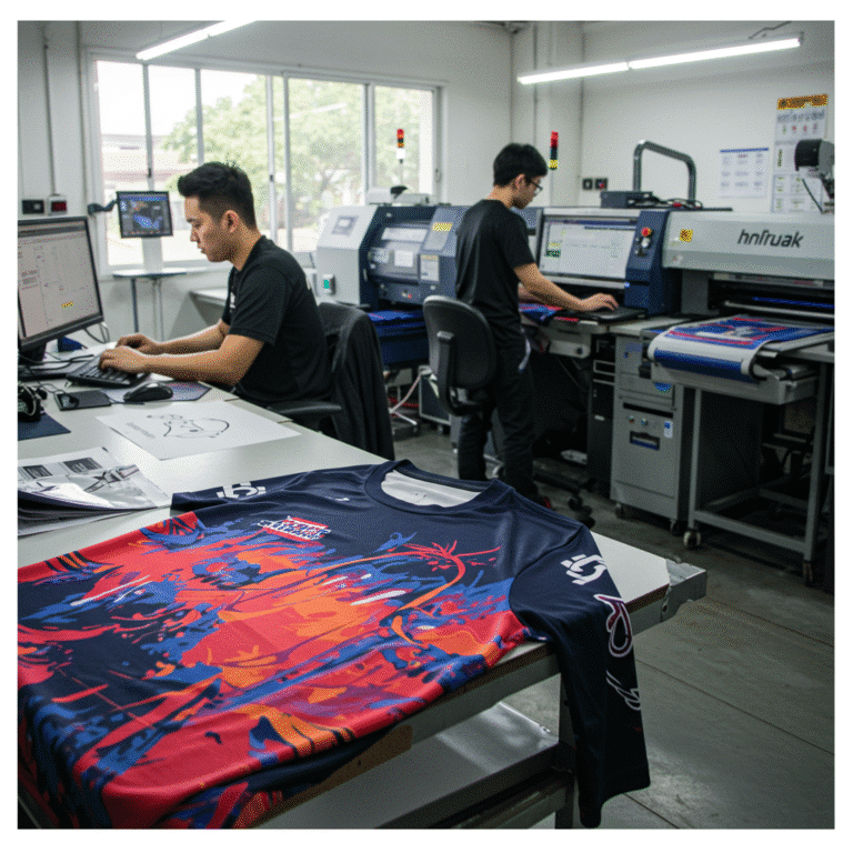 รับผลิต เสื้อพิมพ์ลาย กำแพงเพชร โดยโรงงาน KDC SPORT