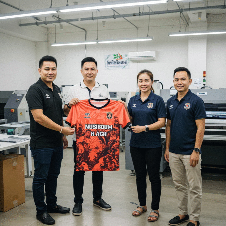 รับผลิต เสื้อพิมพ์ลาย ตรัง โดยโรงงาน KDC SPORT