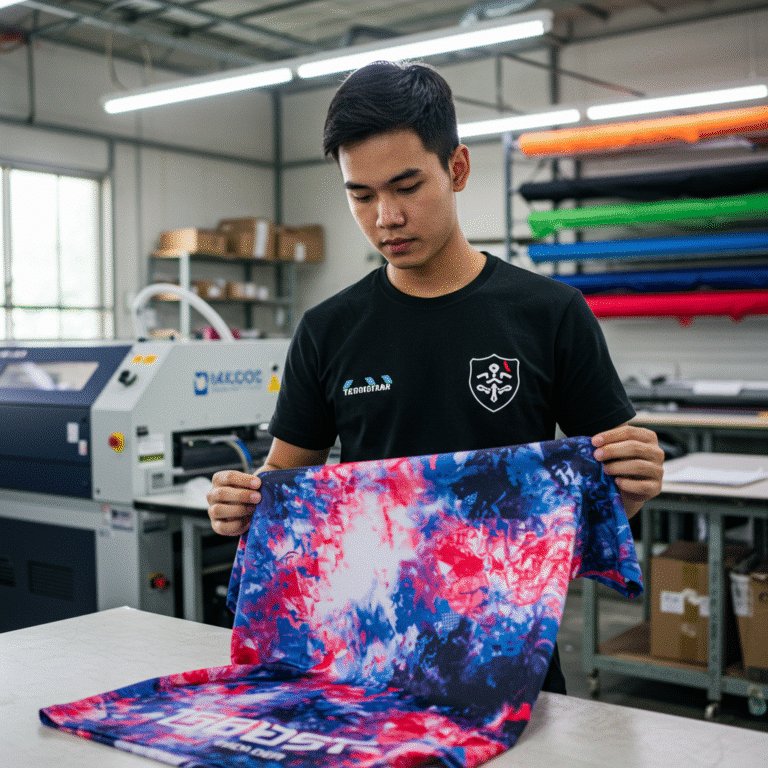 รับผลิต เสื้อพิมพ์ลาย นครศรีธรรมราช โดยโรงงาน KDC SPORT