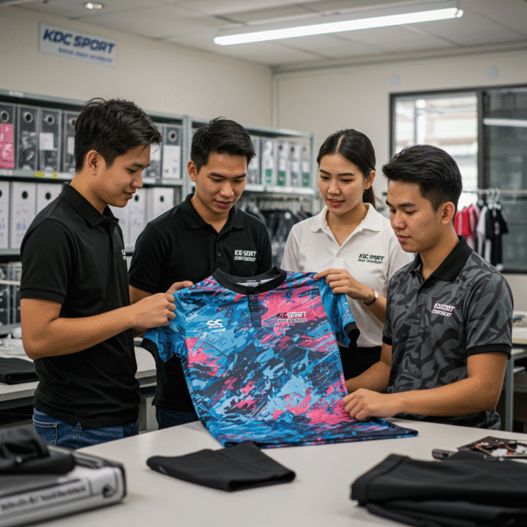 รับผลิต เสื้อพิมพ์ลาย นราธิวาส โดยโรงงาน KDC SPORT