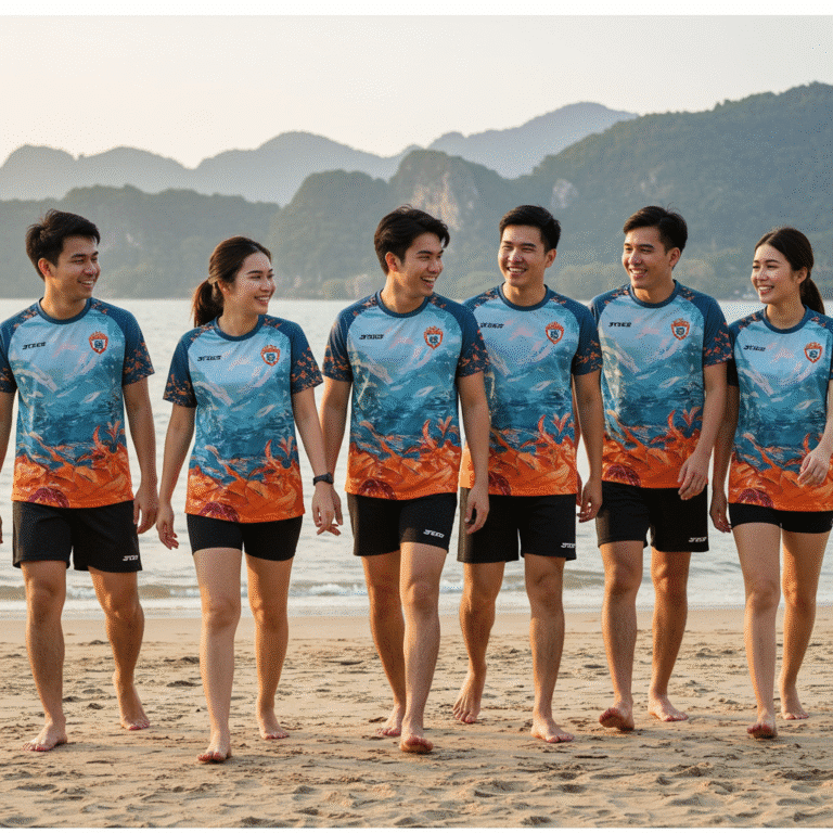 รับผลิต เสื้อพิมพ์ลาย ประจวบคีรีขันธ์ โดยโรงงาน KDC SPORT