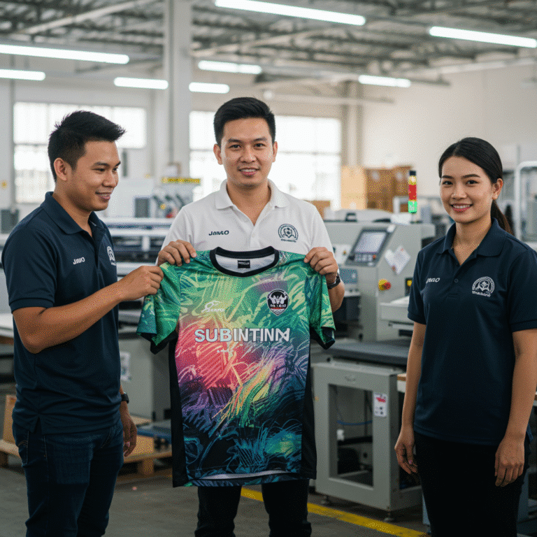 รับผลิต เสื้อพิมพ์ลาย พระนครศรีอยุธยา โดยโรงงาน KDC SPORT