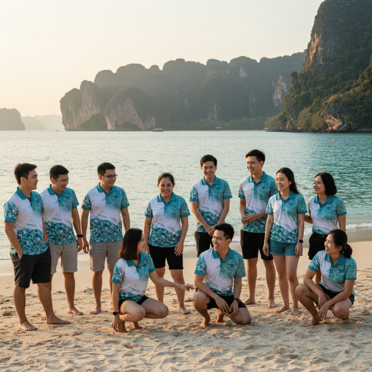 รับผลิต เสื้อพิมพ์ลาย พังงา โดยโรงงาน KDC SPORT