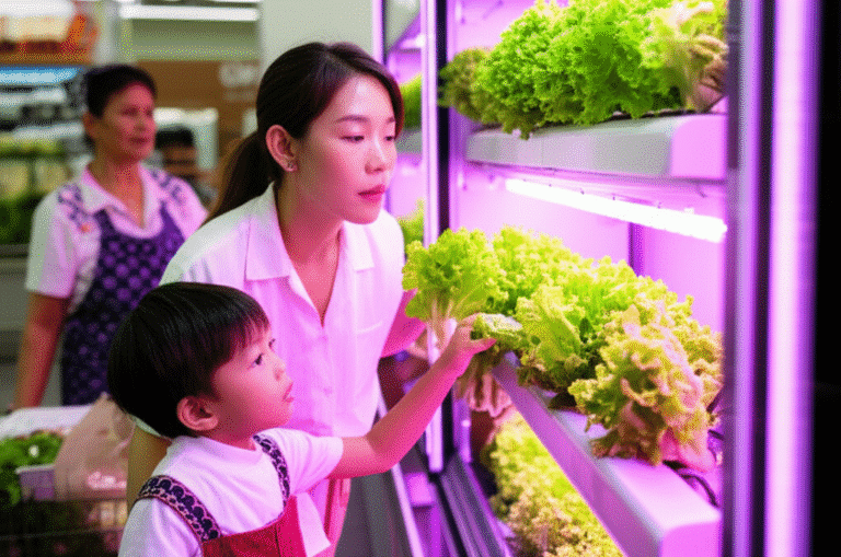 ลาก่อนแผงผัก! ซูเปอร์ฯดังปลูกเองในห้าง