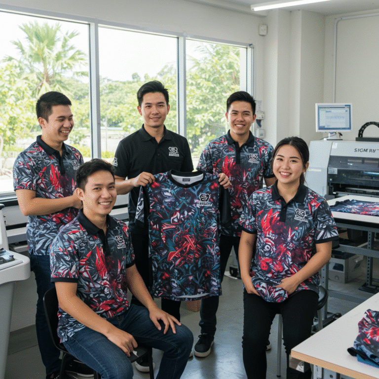 รับผลิต เสื้อพิมพ์ลาย ภูเก็ต โดยโรงงาน KDC SPORT