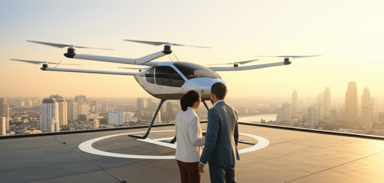 เฮ! กทม. ไฟเขียว ‘แท็กซี่บินได้’ เริ่มบินจริง