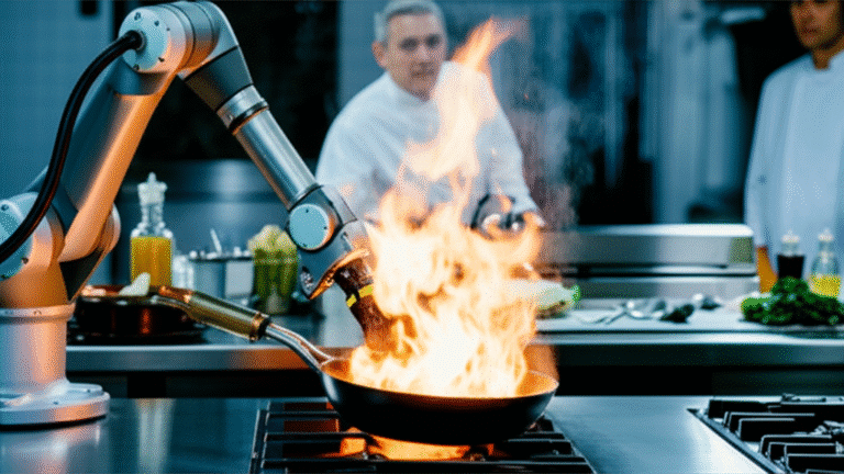 ลาก่อนเชฟ! ‘แขนกล AI’ ปรุงอาหารในร้านดัง