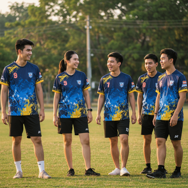 รับผลิต เสื้อพิมพ์ลาย หนองบัวลำภู โดยโรงงาน KDC SPORT