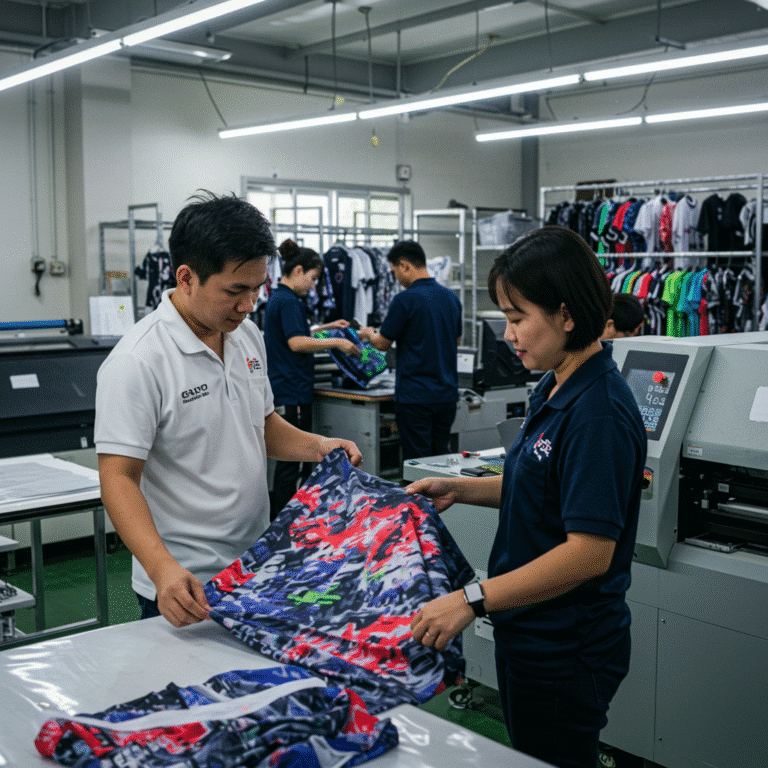 รับผลิต เสื้อพิมพ์ลาย ขอนแก่น โดยโรงงาน KDC SPORT