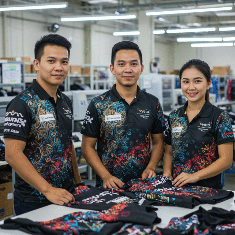 รับผลิต เสื้อพิมพ์ลาย ชัยภูมิ โดยโรงงาน KDC SPORT