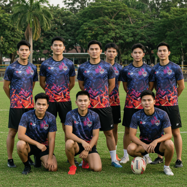 รับผลิต เสื้อพิมพ์ลาย นครปฐม โดยโรงงาน KDC SPORT