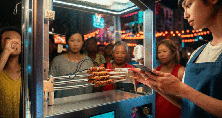 ช็อก! สตรีทฟู้ดพิมพ์ 3 มิติ ขายแล้วที่เยาวราช